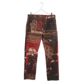 Supreme - SUPREME シュプリーム 17AW Scarface 5-Pocket Jeans 5ポケットジーンズ デニムパンツ レッド