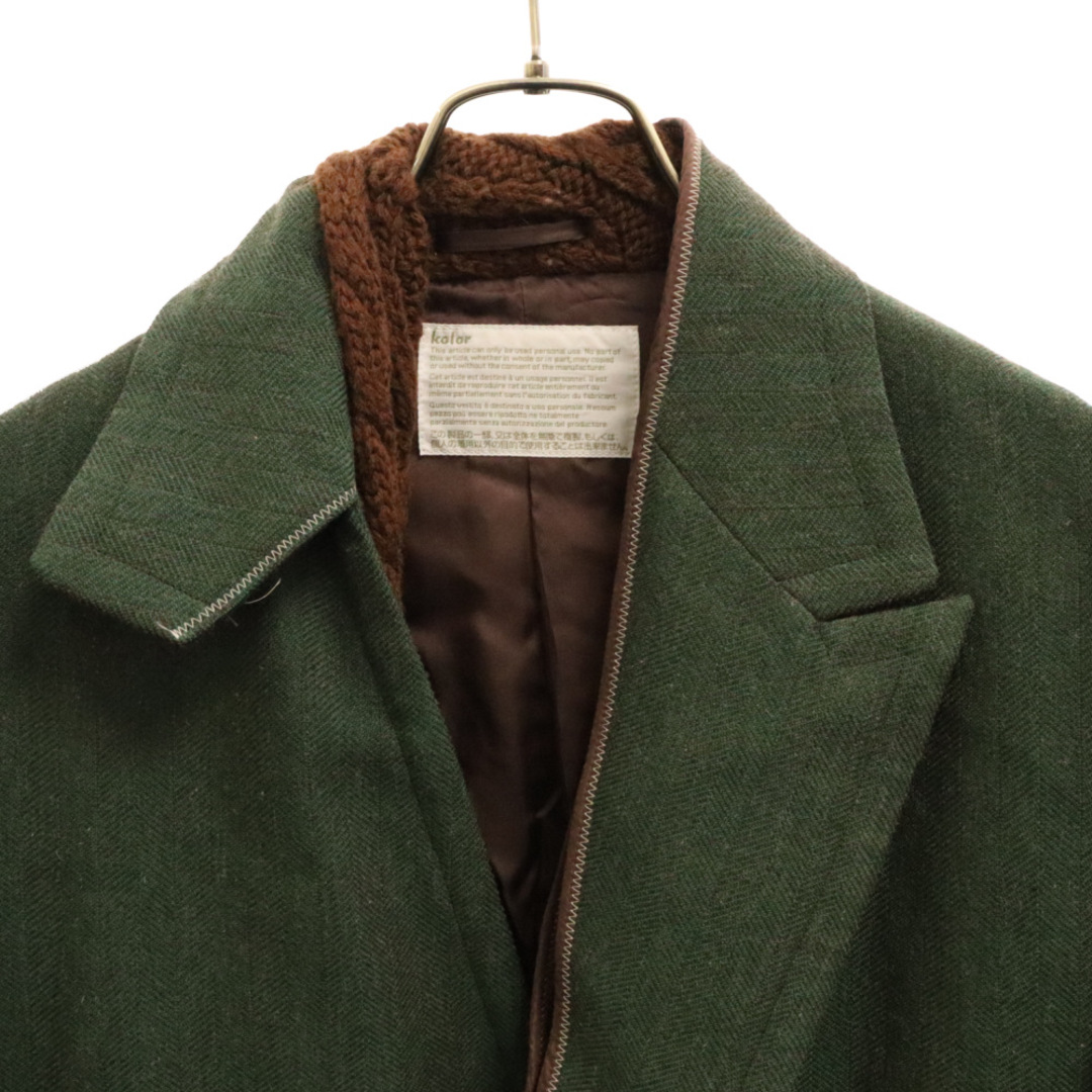 kolor - kolor カラー 22AW ラギットへリンボーン ドッキング kolor - kolor カラー 22AW ラギットへリンボーン ドッキング