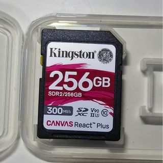 キングストン SDXCカード 256GB 最大300MB/s UHSII V90(ミラーレス一眼)