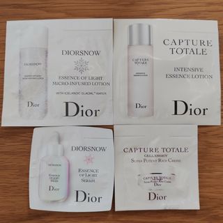 Christian Dior - ディオール Dior 化粧水 美容液 サンプル 4種類