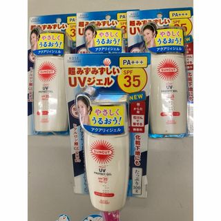 サンカット(SUNCUT（KOSE COSMEPORT）)のコーセー サンカット 日やけ止めジェル La 100g 4点セット(日焼け止め/サンオイル)