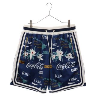 KITH キス x Coca-Cola コカコーラ メッシュ ショートパンツ ショーツ ネイビー(ショートパンツ)