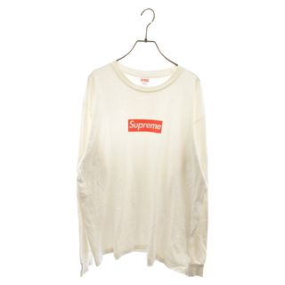 シュプリーム(Supreme)のSUPREME シュプリーム 20AW Box Logo L/S Tee ボックスロゴ ロングスリーブカットソー 長袖Tシャツ ホワイト(Tシャツ/カットソー(七分/長袖))