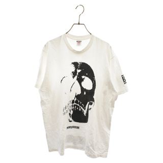 シュプリーム(Supreme)のSUPREME シュプリーム 23SS×Bounty Hunter Skulls Tee バウンティハンター スカルプリント 半袖Tシャツカットソー ホワイト(Tシャツ/カットソー(半袖/袖なし))