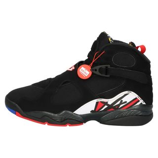 ナイキ(NIKE)のNIKE ナイキ AIR JORDAN 8 RETRO Playoffs エアジョーダン レトロ プレイオフ ハイカットスニーカー ブラック US11/29cm 305381-062(スニーカー)