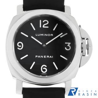 パネライ(PANERAI)のパネライ ルミノール ベース PAM00112 E番 メンズ 中古 腕時計(腕時計(アナログ))