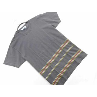 UNITED ARROWS - ユナイテッドアローズ FABTUNES 刺繍 Tシャツ sizeL/グレー ■◆ メンズ