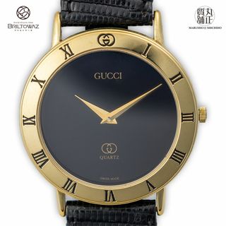 グッチ メンズ 腕時計 クオーツ ゴールドメッキ 3000M GUCCI USED美品【中古】【ブリルトワーゼ】【丸正質舗】【質屋】(M212276)