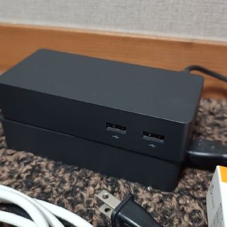 Microsoft - Surface純正dock+miniDP-HDMI変換アダプタ/ケーブルセット