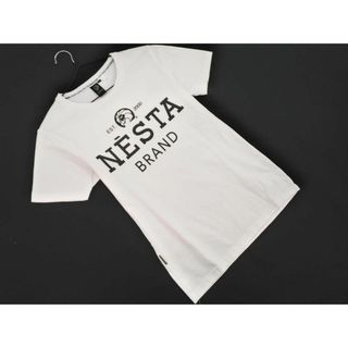 ネスタブランド(NESTA BRAND)のNESTA BRAND ネスタブランド プリント Tシャツ sizeS/白 ■◆ メンズ(Tシャツ/カットソー(半袖/袖なし))