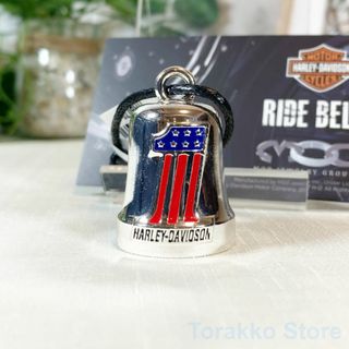 Harley Davidson - 【新品】ハーレーダビッドソン 公式ライドベル No1アメリカンフラッグ