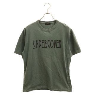 アンダーカバー(UNDERCOVER)のUNDERCOVER アンダーカバー 17SS Logo Big Tee ポケット付き ロゴ ビッグ半袖Tシャツ グリーン UCS4892-2(Tシャツ/カットソー(半袖/袖なし))