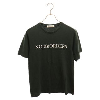 UNDERCOVER アンダーカバー NO (B)ORDERS TEE ノーボーダーズ 半袖Tシャツ グリーン