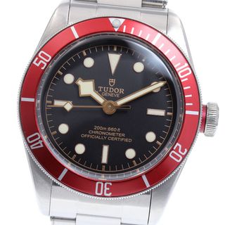 チュードル(Tudor)のチュードル TUDOR 79230 ヘリテージ ブラックベイ レッドベゼル 自動巻き メンズ 良品 _816517(腕時計(アナログ))