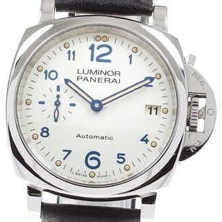 パネライ(PANERAI)のパネライ PANERAI PAM00903 ルミノール・ドゥエ 3デイズ アッチャイオ 自動巻き メンズ 良品 保証書付き_816490(腕時計(アナログ))