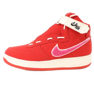 ナイキ(NIKE)のNIKE ナイキ ×Emotionally Unavailable AIR FORCE 1 HIGH EU エモーショナリー アンアヴェイラブル エアフォース1 ハイカットスニーカー レッド US11/29cm AV5840-600(スニーカー)