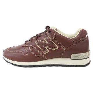 ニューバランス(New Balance)のNew Balance ニューバランス M670BRN レザー ローカット スニーカー ブラウン US11/29cm(スニーカー)