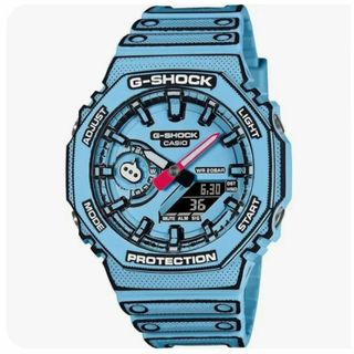 ジーショック(G-SHOCK)のG-SHOCK　GA-2100MNG-2AJR　ブルー(腕時計(アナログ))