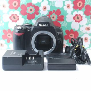 ニコン(Nikon)の❤極上品❤️NIKON D40ボディ❤️正常動作品❤(デジタル一眼)