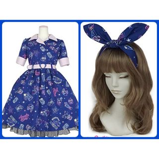 Angelic Pretty - AngelicPretty NeonStarDiner ワンピース＆ヘアバンド