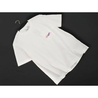 アディダス(adidas)の新品 adidas originals アディダスオリジナルス GN2365 ロゴ プリント ポケット Tシャツ sizeM/白 ■◆ メンズ(Tシャツ/カットソー(半袖/袖なし))