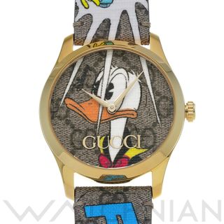 グッチ(Gucci)の中古 グッチ GUCCI YA1264167 ベージュ メンズ 腕時計(腕時計)