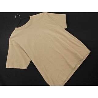 BAYFLOW ベイフロー バックプリント Tシャツ size3/ベージュ ■◆ メンズ