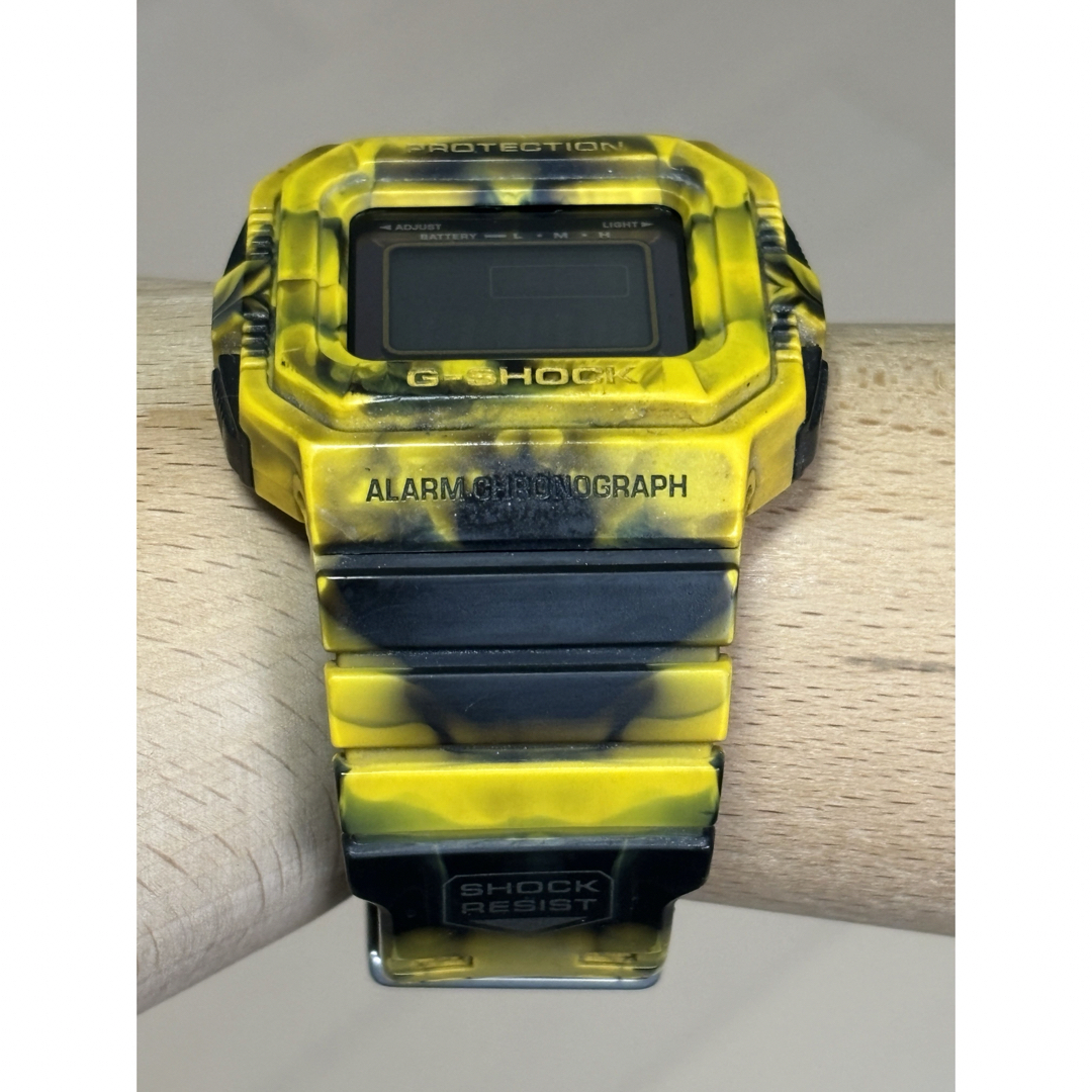 G-SHOCK/ジャミン/G-5500/迷彩/マーブル/カモ/ソーラー/イエロー G-SHOCK/ジャミン/G-5500/迷彩/マーブル/カモ/ソーラー/イエロー
