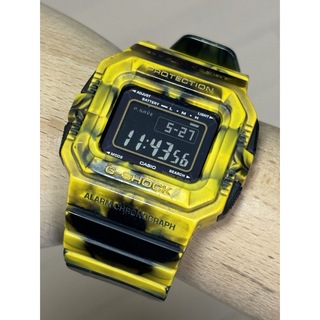 ジーショック(G-SHOCK)のG-SHOCK/ジャミン/G-5500/迷彩/マーブル/カモ/ソーラー/イエロー(腕時計(デジタル))