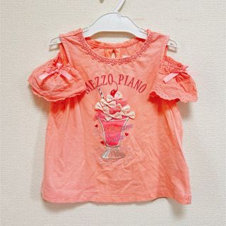 メゾピアノ(mezzo piano)のメゾピアノ　パフェ　Tシャツ(Tシャツ/カットソー)