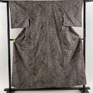 紬 身丈157.5cm 裄丈63cm 正絹 美品 秀品 【中古】(着物)