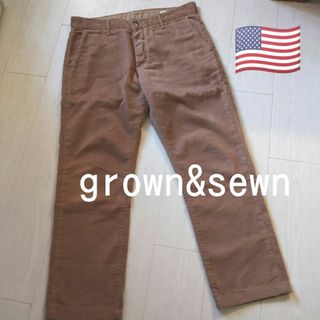 grown&sewn　コーデュロイパンツ　independent slim(その他)