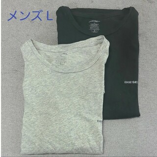 ディーゼル(DIESEL)のDIESEL Round neck t-shirt 半袖 Tシャツ 2枚セット(Tシャツ/カットソー(半袖/袖なし))