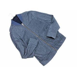 Calvin Klein カルバンクライン リバーシブル ジップアップ ジャケット sizeM/紺 ■◇ メンズ