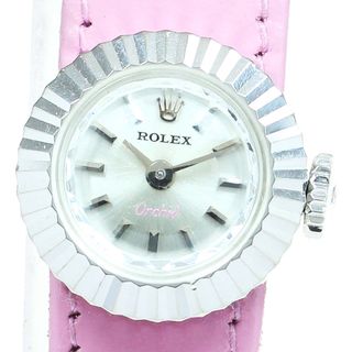 ロレックス(ROLEX)のロレックス ROLEX オーキッド カメレオン K18WG Cal.1400 手巻き レディース 内箱付き_814112(腕時計)