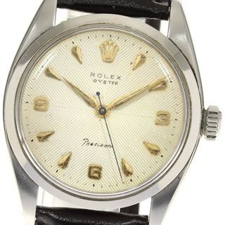 ロレックス(ROLEX)のロレックス ROLEX 6422 オイスター プレシジョン リダンダイヤル cal.121 手巻き メンズ _798310(腕時計(アナログ))