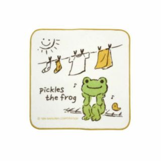 145zak383msPC-TA004 トー 【送料無料】【日本製】【かえるのピクルス】【pickles the frog】タオル【ランドリー】【ピクルス】【ぴくるす】【かえる】【カエル】【カエルのピクルス】【たおる】【ミニタオル】【ハンドタオル】【ハンカチ】【雑貨】【グッズ】【かわいい】(その他)