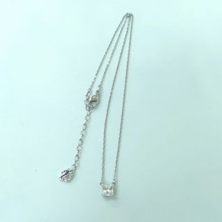 スワロフスキー(SWAROVSKI)のスワロフスキー クリスタルラインストーン ネックレス シルバーカラー(ネックレス)