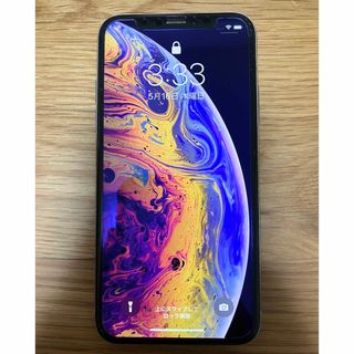 アップル(Apple)のiPhone Xs Silver 64 GB au(スマートフォン本体)