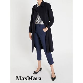 ウィークエンドマックスマーラ(Weekend Max Mara)のマックスマーラ ショート丈パンツ ネイビー(クロップドパンツ)