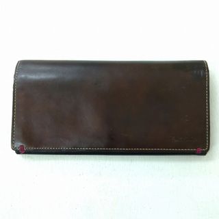 ポールスミス(Paul Smith)のPaul Smith ポールスミス レザー 長財布 ブラウン メンズ(長財布)