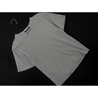 コムサメン(COMME CA MEN)のCOMME CA MEN コムサメン Vネック Tシャツ グレー ■◆ メンズ(Tシャツ/カットソー(半袖/袖なし))