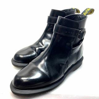 ドクターマーチン(Dr.Martens)の【極美品】ドクターマーチン　ブーツ　TERESA ダブルベルト　 黒(ブーツ)