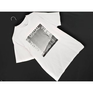 coen コーエン プリント Tシャツ sizeXL/白 ■◆ メンズ