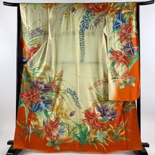 振袖 身丈165.5cm 裄丈66cm 正絹 美品 秀品 【中古】(着物)