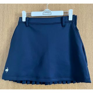 ルコックスポルティフ(le coq sportif)のルコック   ゴルフ　スカート  Ｓ　美品　ネイビー(ウエア)