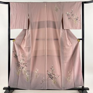 訪問着 身丈157cm 裄丈63.5cm 正絹 美品 秀品 【中古】(着物)