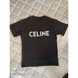 celine - CELINE セリーヌ 半袖Tシャツ 黒 新品 シンプル