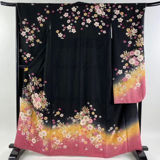 振袖 身丈164.5cm 裄丈68cm 正絹 美品 名品 【中古】(着物)