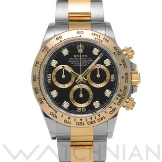 ロレックス(ROLEX)の中古 ロレックス ROLEX 116503G ランダムシリアル ブラック /ダイヤモンド メンズ 腕時計(腕時計(アナログ))